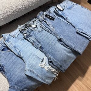 Fashion Nova Women's Light Blue Boyfriend Jeans